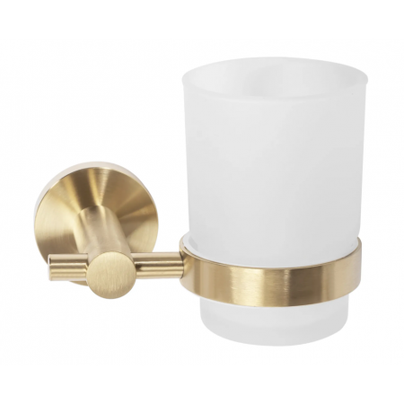 Склянка для зубних щіток REA 322233 BRUSHED GOLD *