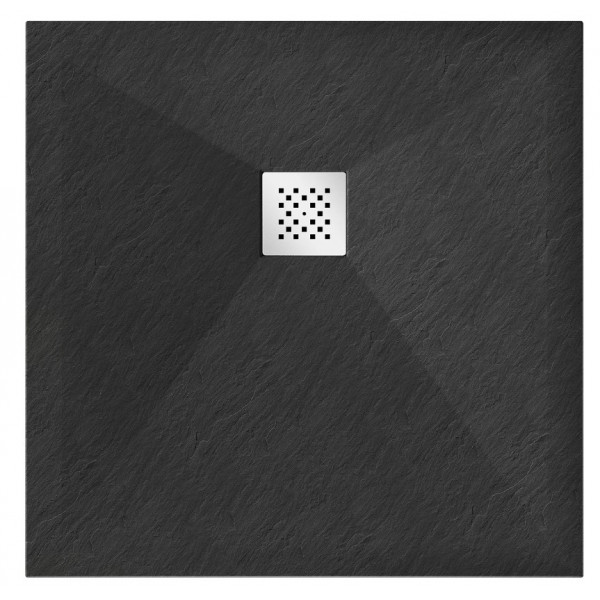 Душовий піддон MEXEN STONE+ 80x80 BLACK