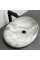 Умивальник (раковина) VBI RICCIA LIGHT STONE GLOSSY накладний