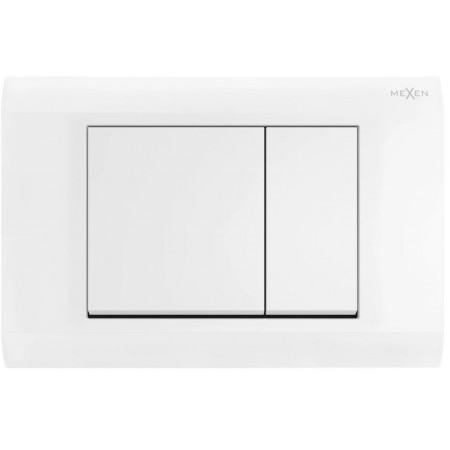Кнопка змиву для інсталяції MEXEN FENIX 01 WHITE GLOSSY *