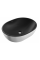 Умивальник (раковина) MEXEN VIKI SILVER BLACK MATT накладний *