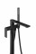 Змішувач для ванни CORSAN TRINO BLACK MATT підлоговий *