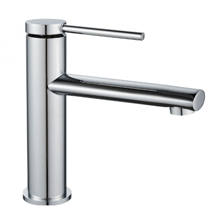 Змішувач для раковини (умивальника) REA OVAL CHROME хром низький