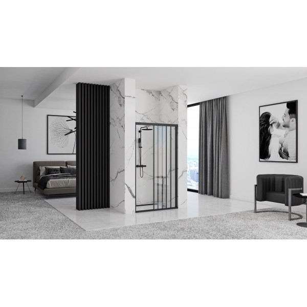 Душові двері REA ALEX 90 BLACK