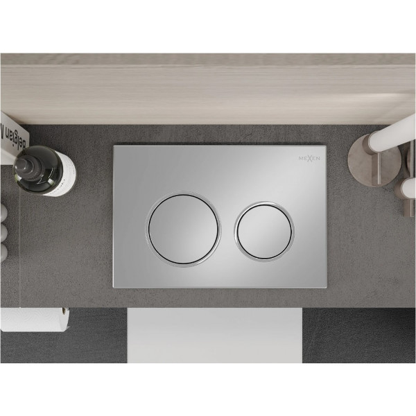 Кнопка змиву для встановлення MEXEN FENIX 07 XS CHROME MATT *