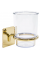 Склянка для зубних щіток REA 322189 GOLD золота *