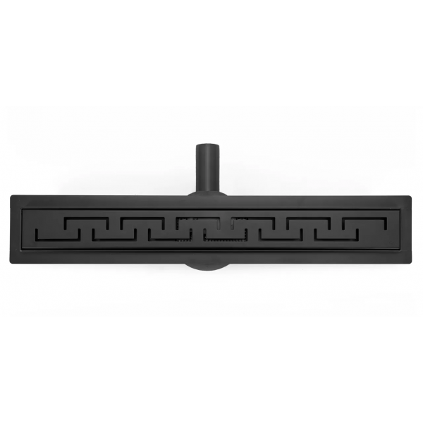 Трап для душу REA GREEK 80 PRO BLACK чорний