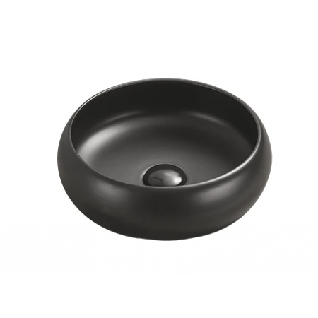 Умивальник (раковина) MEXEN LOLA 36 BLACK MATT чорний накладний *