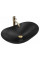 Умивальник (раковина) REA ROYAL 60 BLACK MATТ чорний накладний