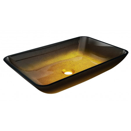Умивальник (раковина) MEXEN MEGAN 56 DARK GOLD накладний