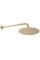 Душова система REA LUNGO BRUSHED GOLD з виливом + BOX прихованого монтажу