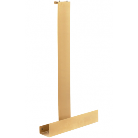 Полиця REA TORI BRUSHED GOLD на душову стінку