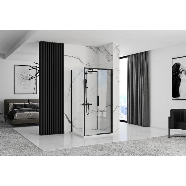 Душова кабіна REA RAPID SLIDE 90x110 BLACK
