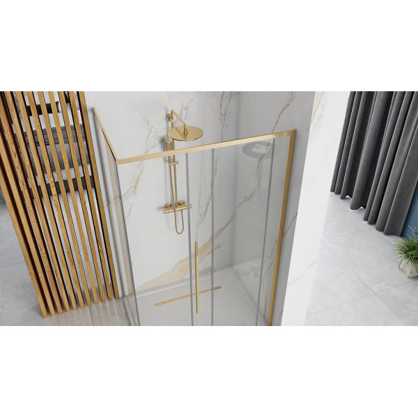 Душова кабіна REA SOLAR 90х120 GOLD