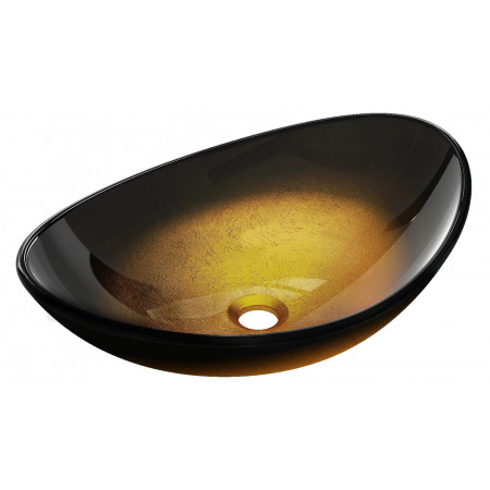 Умивальник (раковина) MEXEN SONIA DARK GOLD накладний