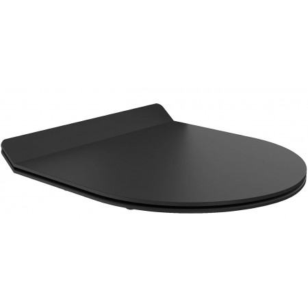 Сидіння для унітазу MEXEN LENA BLACK MATT SLIM SOFT-CLOSE
