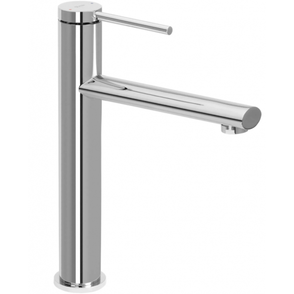 Змішувач для раковини (умивальника) REA OVAL CHROME хром високий *