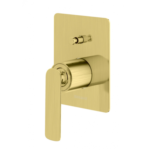 Душева система KOHLMAN EXPERIENCE 30 BRUSHED GOLD + BOX прихованого монтажу *