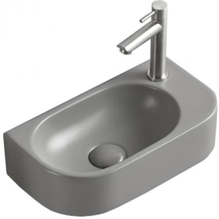 Умивальник (раковина) MEXEN VIERA 40 LIGHT GREY MATT правий накладний підвісний *
