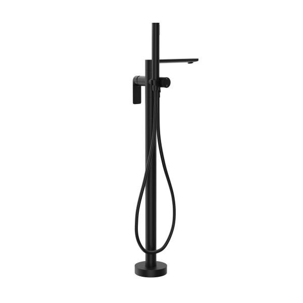 Змішувач для ванни CORSAN TRINO BLACK MATT підлоговий *