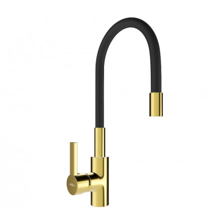 Змішувач для кухні MEXEN FLEX BLACK GOLD чорний золото