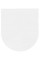 Сидіння для унітазу MEXEN RICO WHITE SLIM SOFT-CLOSE