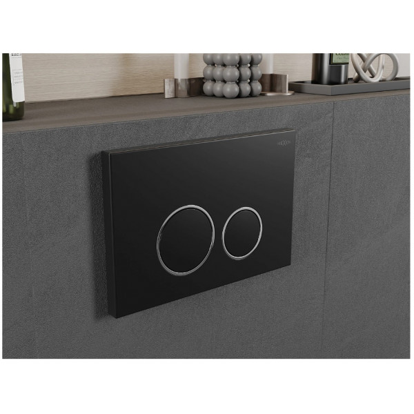 Кнопка змиву для інсталяції MEXEN FENIX 05 BLACK *