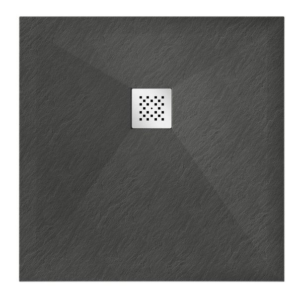 Душовий піддон MEXEN STONE+ 100x100 ANTHRACITE