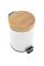 Кошик для сміття YOKA BIN WHITE BAMBOO 3л. для ванної кімнати *