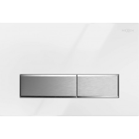 Кнопка змиву для інсталяції MEXEN FENIX 09 WHITE CHROME *