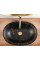Умивальник (раковина) REA ROMA BLACK MARBLE MATТ накладний *