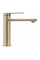 Змішувач для раковини (умивальника) REA VERSO BRUSHED GOLD низький