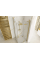 Душова кабіна REA HUGO 90х90 BRUSHED GOLD подвійна
