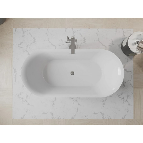 Ванна окрема MEXEN ROXY 180x85 WHITE акрилова