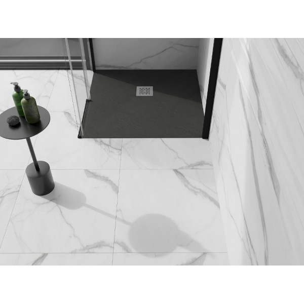 Душовий піддон MEXEN STONE+ 100x100 ANTHRACITE