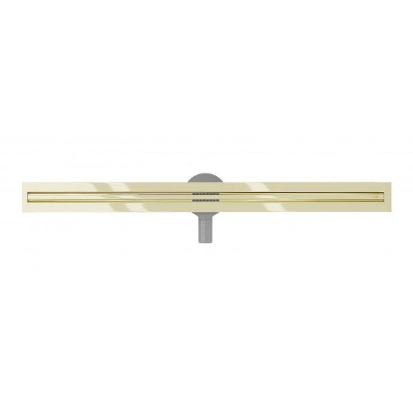 Трап для душу MEXEN FLAT 80 SLIM GOLD 360 ° золотий
