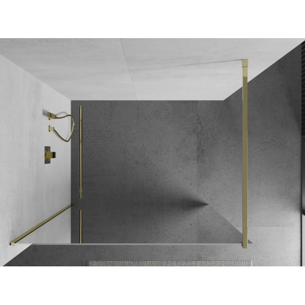 Душова стінка MEXEN KIOTO 70 MIRROR GOLD