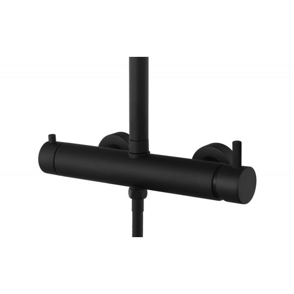 Душовий гарнітур CORSAN LUGO BLACK *