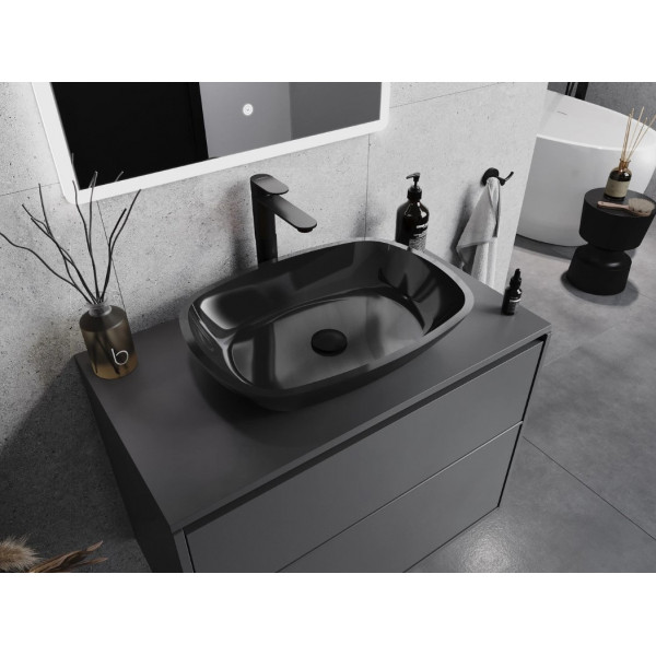 Умивальник (раковина) MEXEN ARAKS BLACK накладний