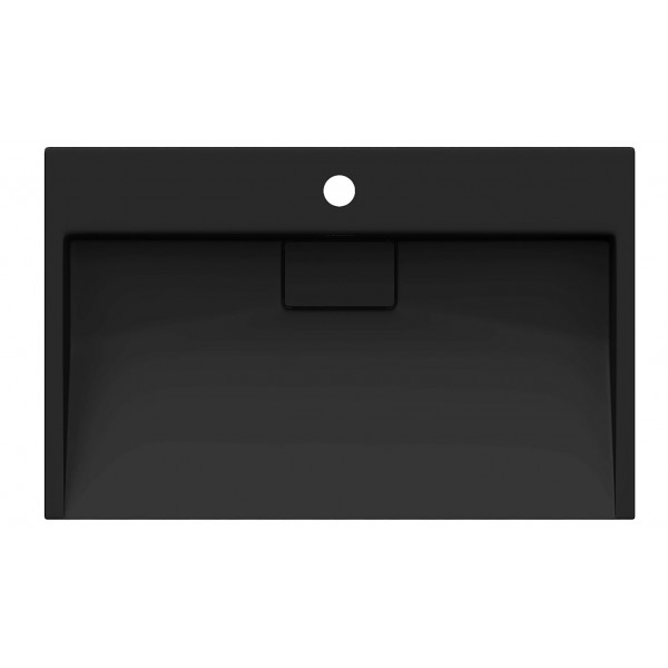 Умивальник (раковина) MEXEN AVA 60 BLACK MATT 1/O накладний підвісний