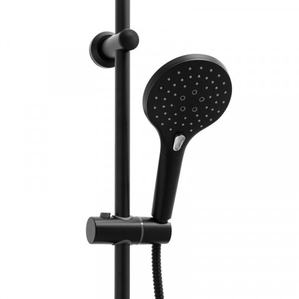 Душовий гарнітур YOKA BERGEN 25 BLACK чорний