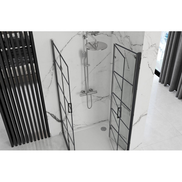Душова кабіна REA MOLIER 2 80x90 BLACK
