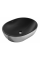 Умивальник (раковина) MEXEN VIKI SILVER BRUSHED BLACK MATT накладний