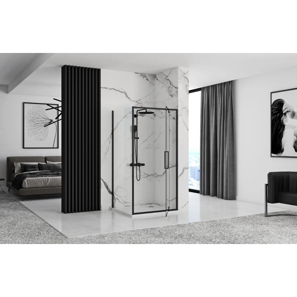 Душова кабіна REA RAPID SWING 90x120 BLACK