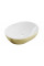 Умивальник (раковина) MEXEN VIKI BRUSHED GOLD WHITE накладний
