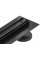 Трап для душу MEXEN FLAT 160 SLIM BLACK 360 ° чорний
