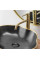 Змішувач для раковини (умивальника) REA LUNGO BRUSHED GOLD золотий матовий високий