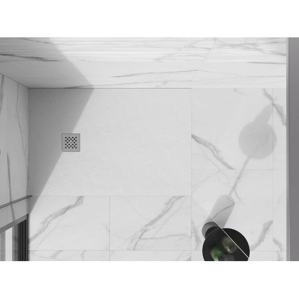 Душовий піддон MEXEN STONE+ 90x80 WHITE