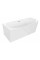 Ванна кутова MEXEN MIA 170x80 WHITE акрилова ліва