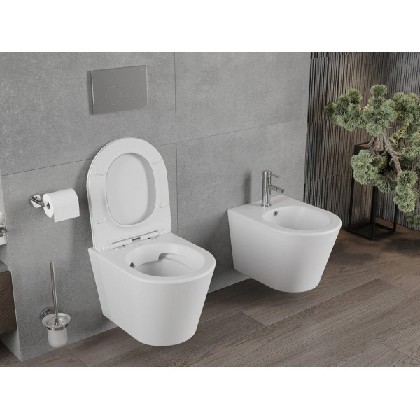 Підвісний унітаз MEXEN RICO WHITE SUPER SLIM білий